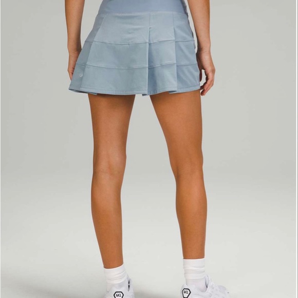 Pace rival tennis skirt blue grey chambray colour - Picture 7 of 7